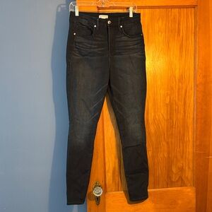 Good American Deep Indigo Skinny Jeans